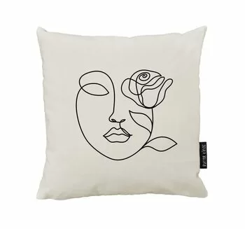 Kissen Rose