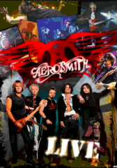 Aerosmith - live Poster en 3D