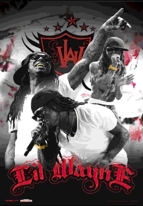LIL WAYNE 3D Plakát, 3D Obraz