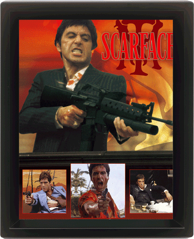 3D Poster SCARFACE