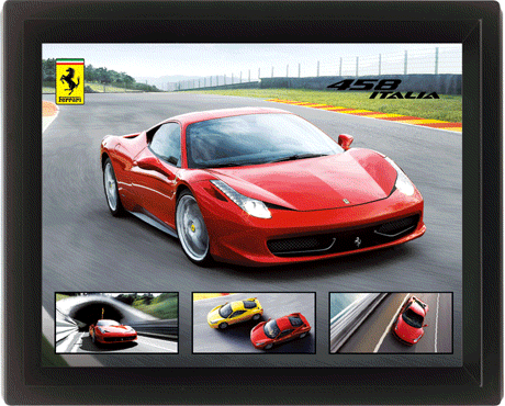 3D Poster FERRARI