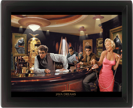 CHRIS CONSANI - java dreams 3D ingelijst