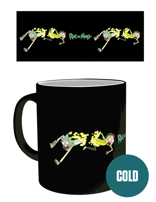 Tazza cambiacolore Rick and Morty - Portal