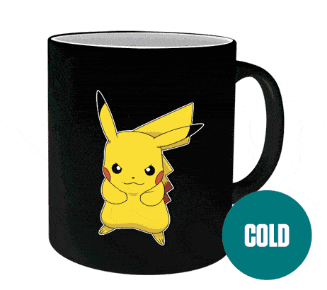 Warmteverandering Mok Pokemon - Pikachu
