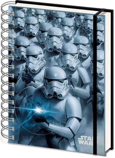 Star Wars - Stormtroopers 3D lenticular A5 Zápisník