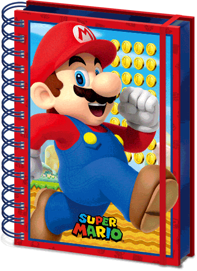 Zápisník Super Mario - Mario