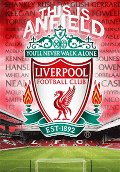 Gerahmtes 3D-Poster LIVERPOOL - crest 3D