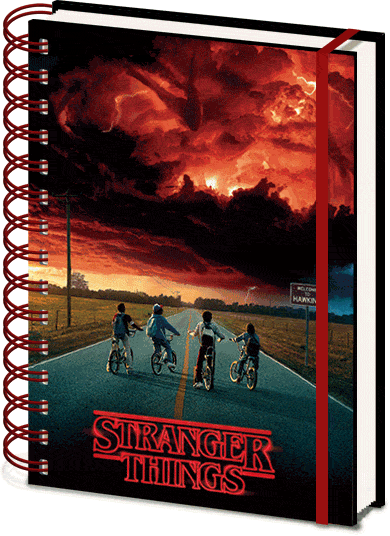 Stranger Things - Mind Flayer 3D Cover Bilježnica