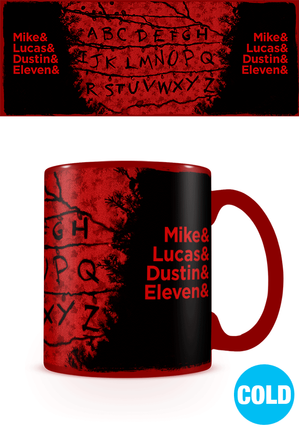 Wechseltasse Stranger Things - R, U, N