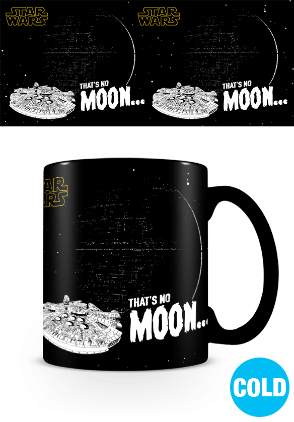 Warmteverandering Mok Star Wars - That's No Moon