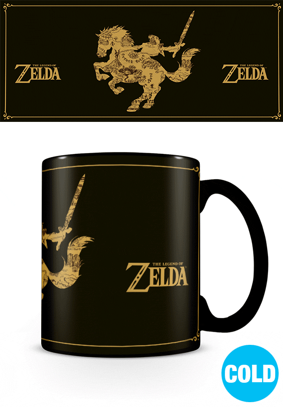 Tazza cambiacolore The Legend Of Zelda - Map