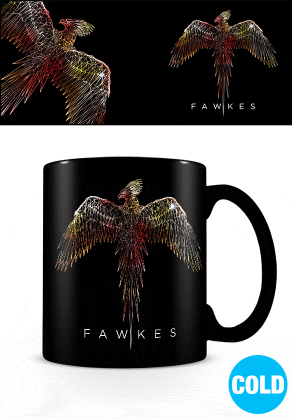 Kubek magiczny Harry Potter - Fawkes