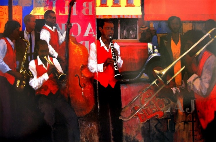Kunstdruck Dukes Dixieland