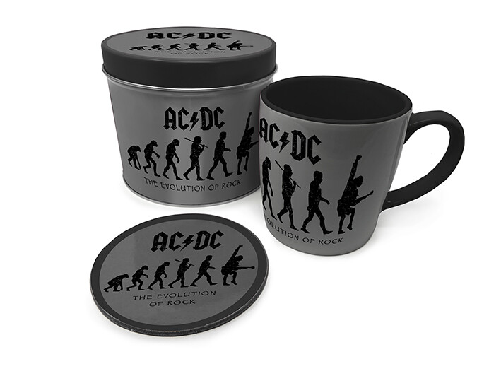 Set regalo AC/DC - The Evolution of Rock