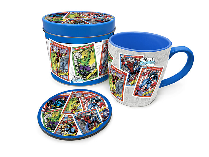 Set regalo Marvel Retro - Collector Cards