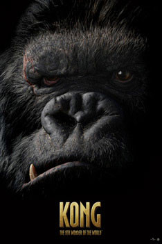 Poster KING KONG - face