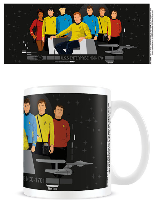 Koffie mok Star Trek - Characters Illustration