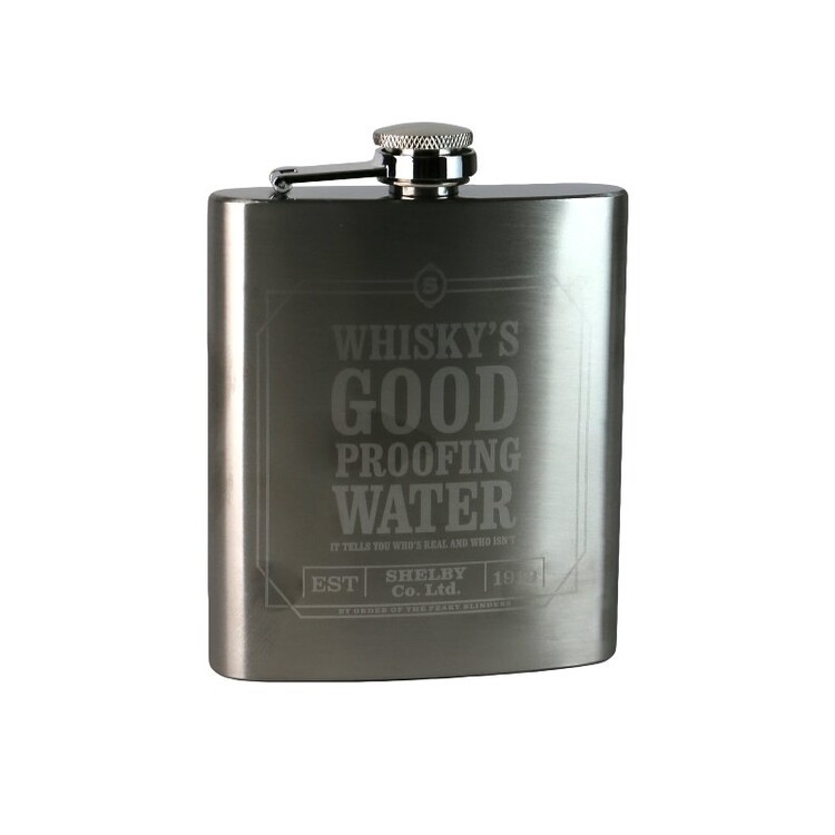 Flasche Flachmann - Peaky Blinders - Whiskey's Good