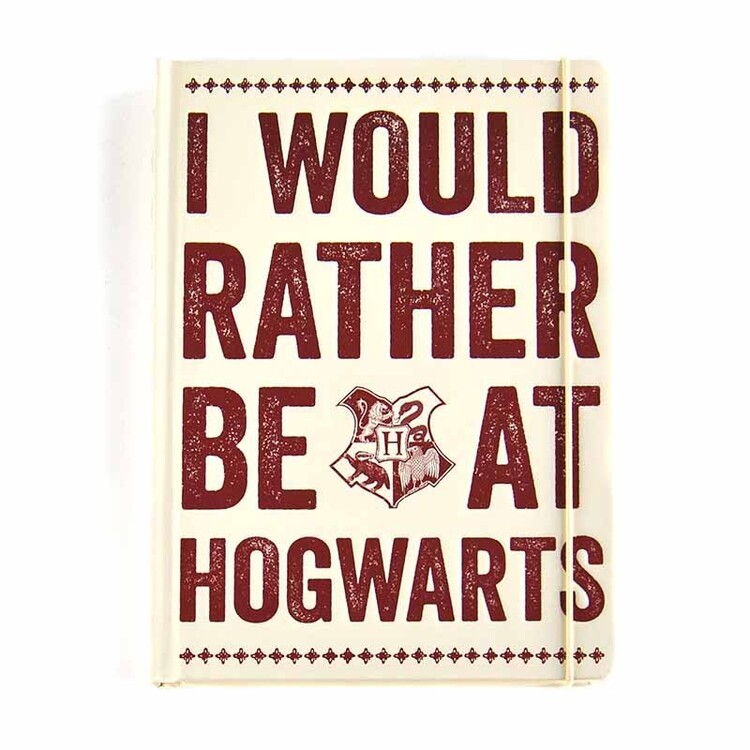 Levně Zápisník Harry Potter - Hogwarts Slogan, A5