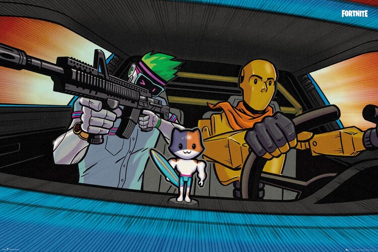 Póster Fortnite - Valet