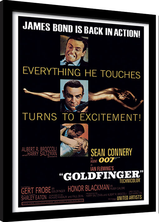 Obraz na zeď - James Bond - Goldfinger - Excitement
