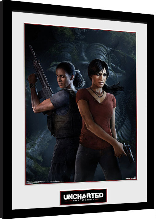 Ingelijste poster Uncharted: The Lost Legacy - Cover