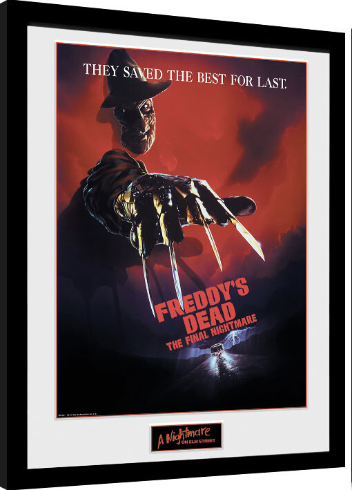 Rámovaný plakát Nigtmare On Elm Street - The Final Nightmare