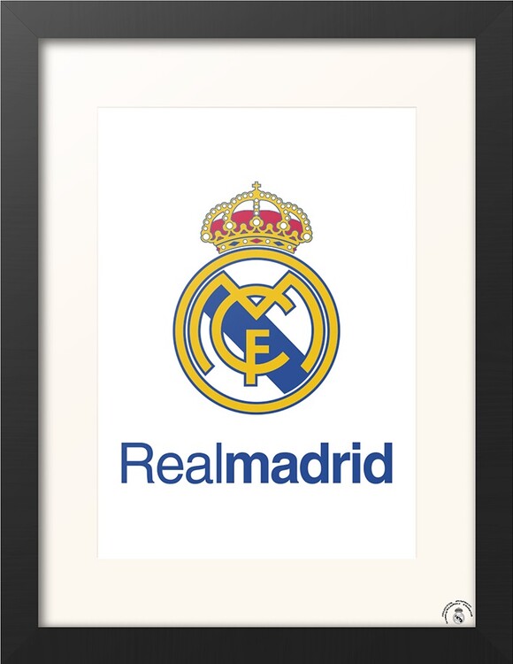 Inramad poster Real Madrid