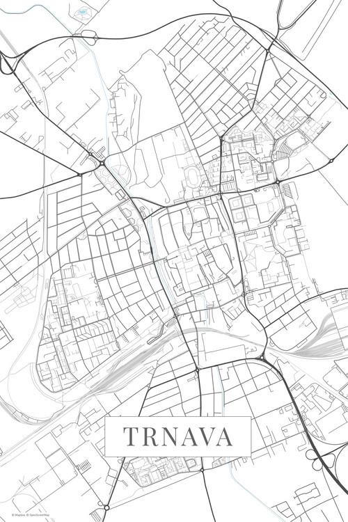 Poster Trnava white