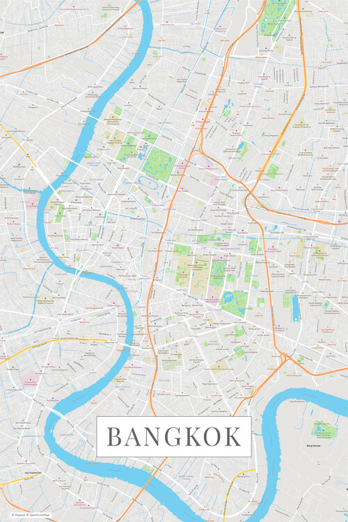 Poster Bangkok color