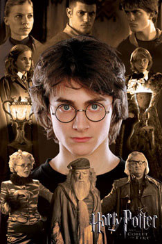 Poster HARRY POTTER 4 - montage