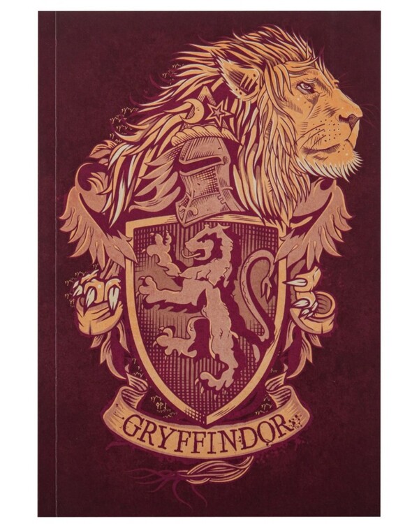 Carnet Harry Potter - Gryffindor