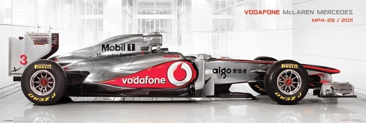 Poster McLaren F1 MP4-26