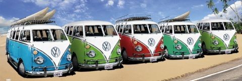 Poster VW Volkswagen Californian Camper