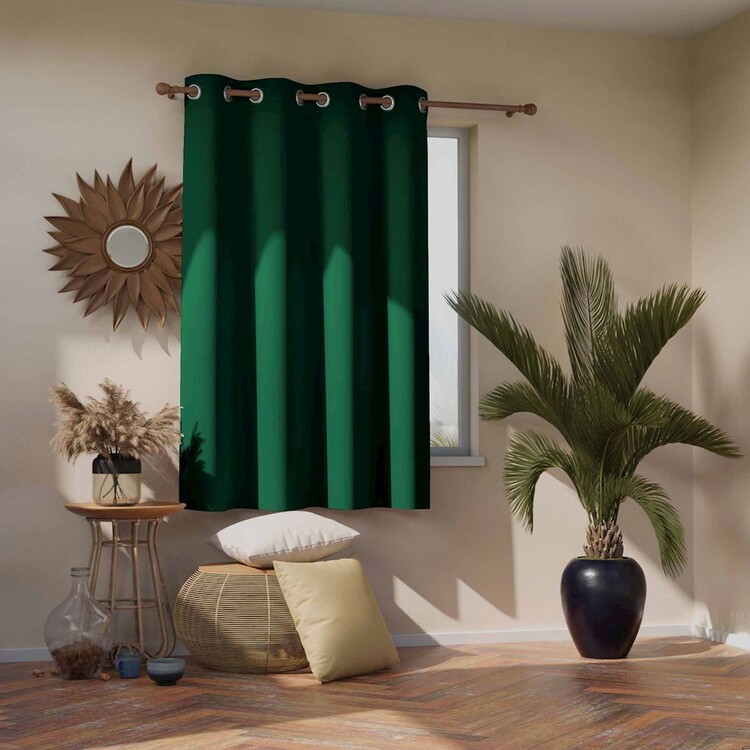 Závěs Amelia Home - Blackout Dark Green 1 ks