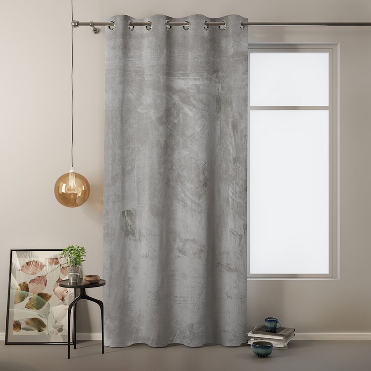 Tenda Amelia Home - Velvet Silver 1 pc