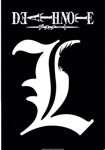 Plakát, Obraz - Death Note - L Symbol, 61x91.5 cm