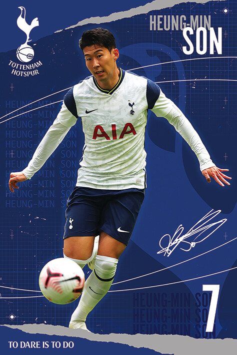 Plakát Tottenham Hotspur FC - Son