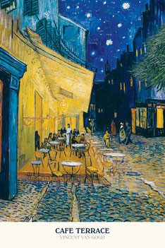 Poster Vincent van Gogh - café terrace