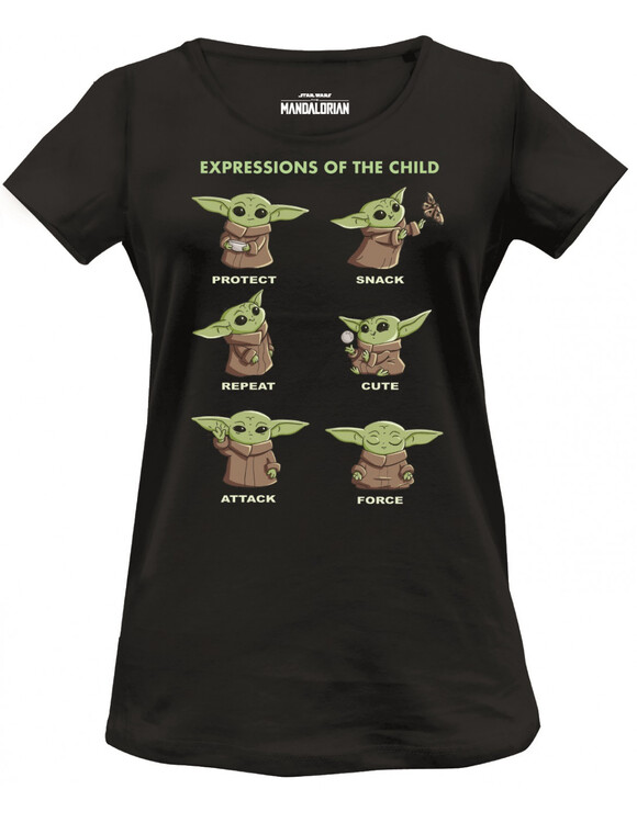 Maglietta Star Wars: The Mandalorian - Child Chibi
