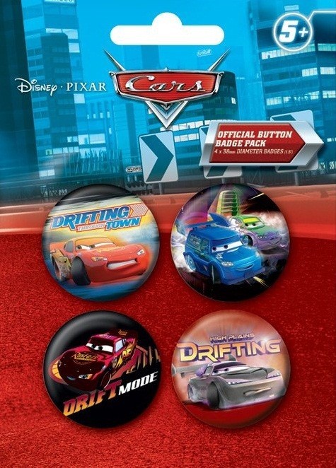 Ansteckerset CARS DRIFT 2