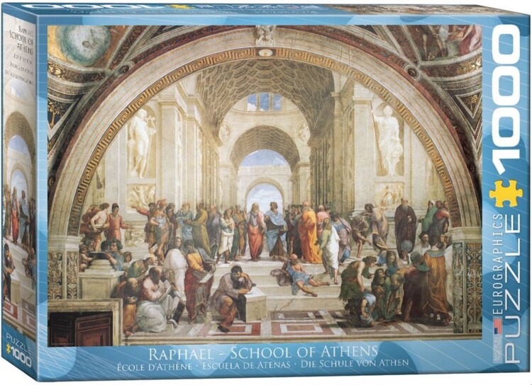 Puzzle Raffaello Sanzio, Raphael - School of Athens