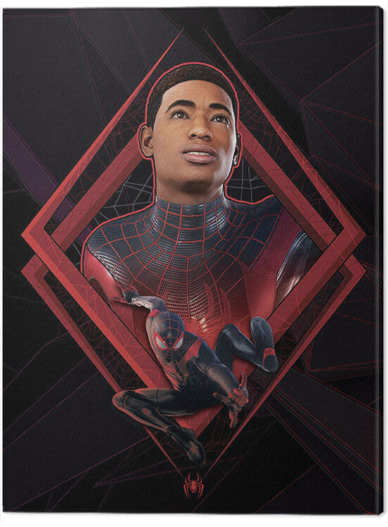 Obraz na płótnie Spider-Man Miles Morales - Be Greater