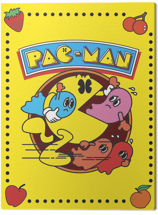 Obraz na plátně Pac-Man - Vintage
