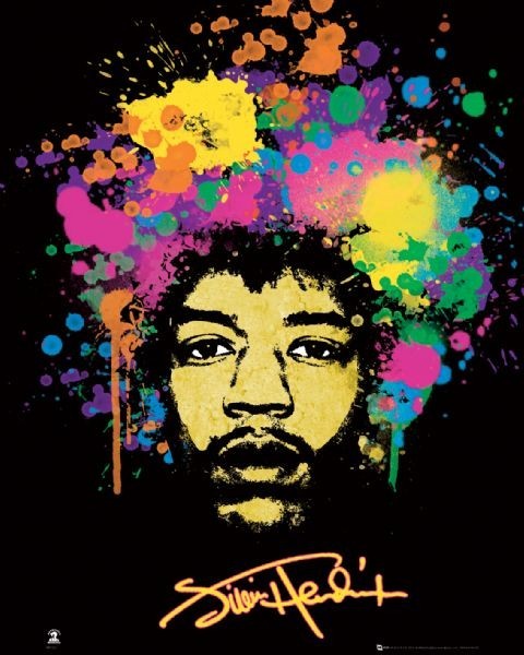 Plakát Jimi Hendrix