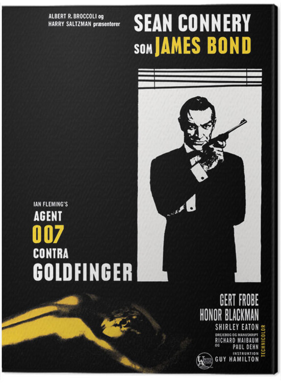 Obraz na plátně James Bond - Goldfinger - Window