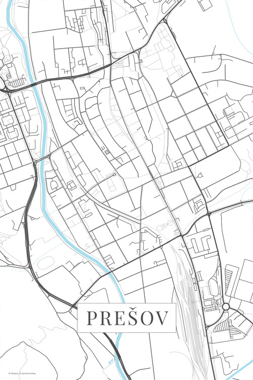 Poster Presov white