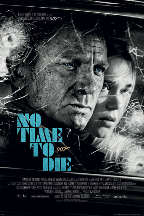Plakát, Obraz - James Bond - No Time To Die, 61x91.5 cm