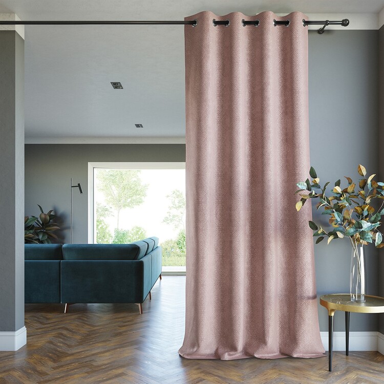 Tenda Amelia Home - Blackout Lamari Blush 1 pc