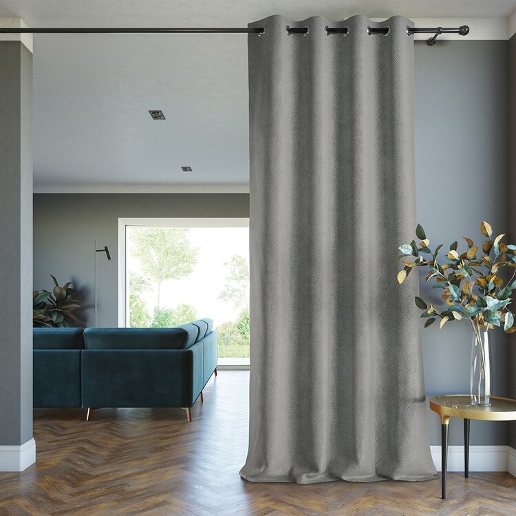Tenda Amelia Home - Blackout Lamari Grey 1 pc